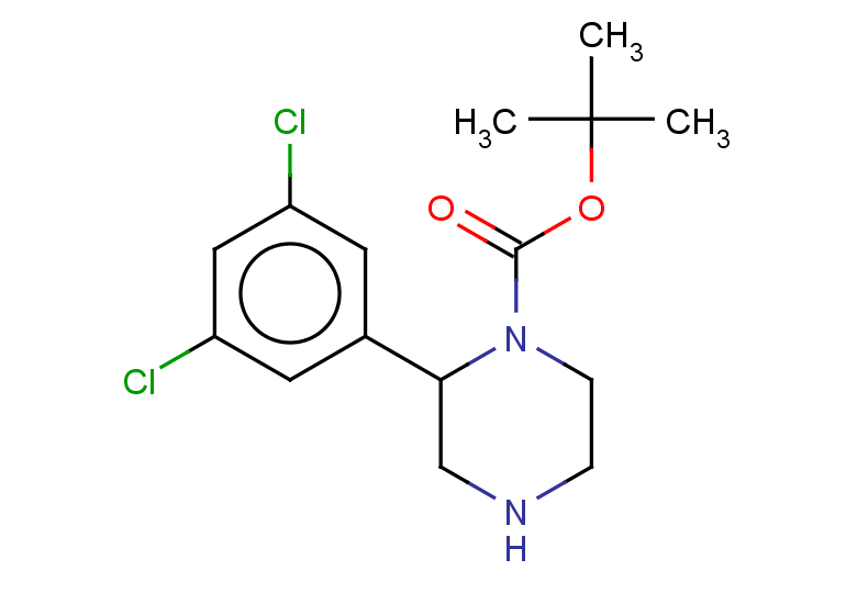 tert-butyl 2-(3,5-dichlorophenyl)piperazine-1-carboxylate