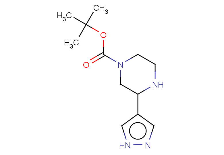 tert-butyl 3-(1H-pyrazol-4-yl)piperazine-1-carboxylate