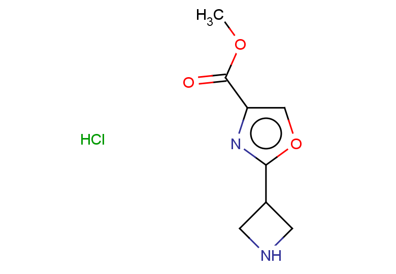 methyl 2-(azetidin-3-yl)-1,3-oxazole-4-carboxylate hydrochloride