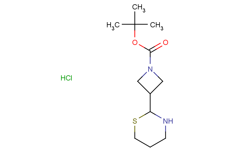 tert-butyl 3-(1,3-thiazinan-2-yl)azetidine-1-carboxylate hydrochloride