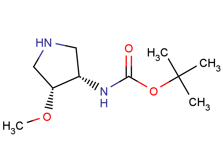 rac-tert-butyl N-[(3R,4S)-4-methoxypyrrolidin-3-yl]carbamate