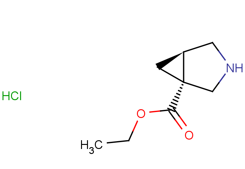 ethyl (1R,5R)-3-azabicyclo[3.1.0]hexane-1-carboxylate hydrochloride