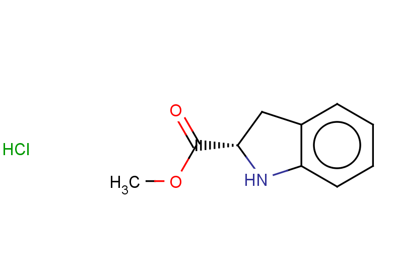 methyl (2S)-2,3-dihydro-1H-indole-2-carboxylate hydrochloride