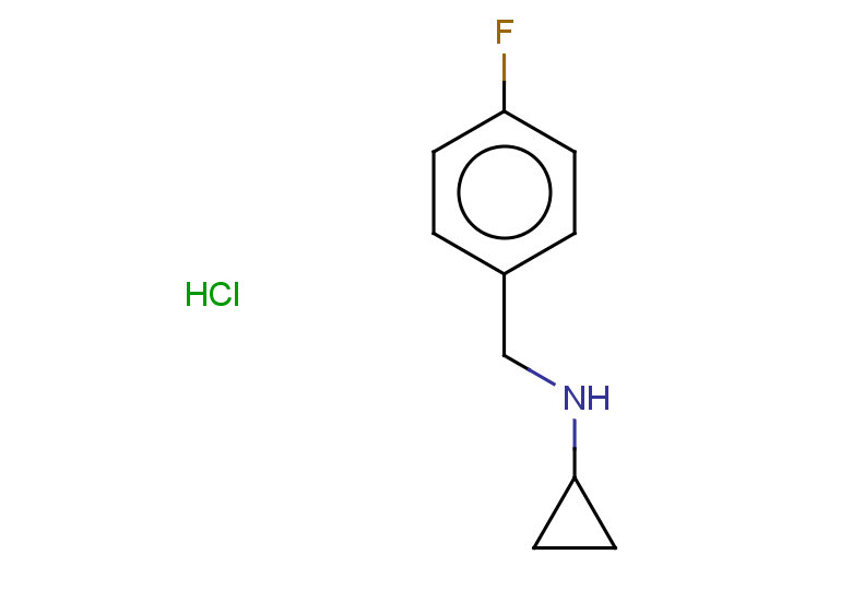 N-[(4-fluorophenyl)methyl]cyclopropanamine hydrochloride