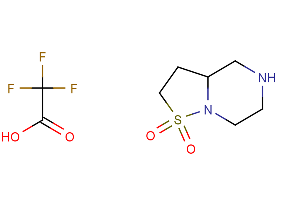 hexahydro-2H-1lambda6-[1,2]thiazolo[2,3-a]piperazine-1,1-dione, trifluoroacetic acid