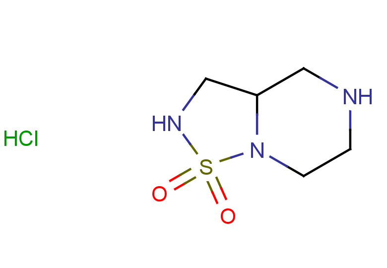 hexahydro-2H-1lambda6-[1,2,5]thiadiazolo[2,3-a]pyrazine-1,1-dione hydrochloride