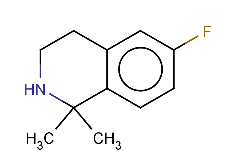 6-fluoro-1,1-dimethyl-1,2,3,4-tetrahydroisoquinoline