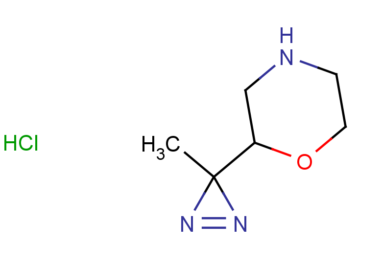 2-(3-methyl-3H-diazirin-3-yl)morpholine hydrochloride