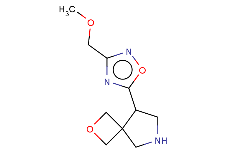 8-[3-(methoxymethyl)-1,2,4-oxadiazol-5-yl]-2-oxa-6-azaspiro[3.4]octane