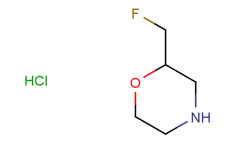 2-(fluoromethyl)morpholine hydrochloride