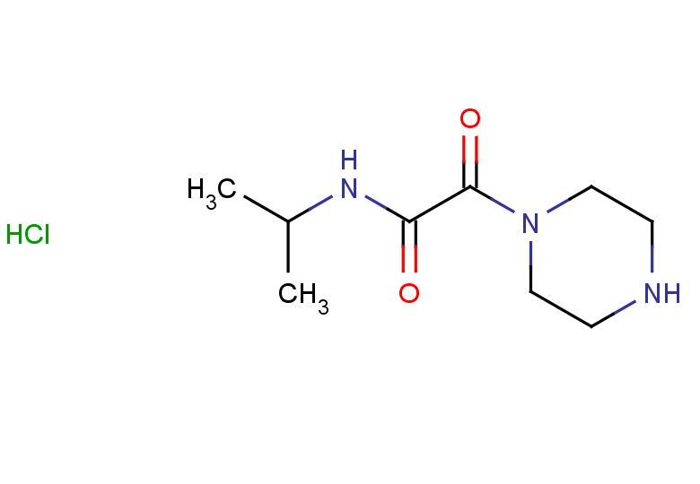 2-oxo-2-(piperazin-1-yl)-N-(propan-2-yl)acetamide hydrochloride