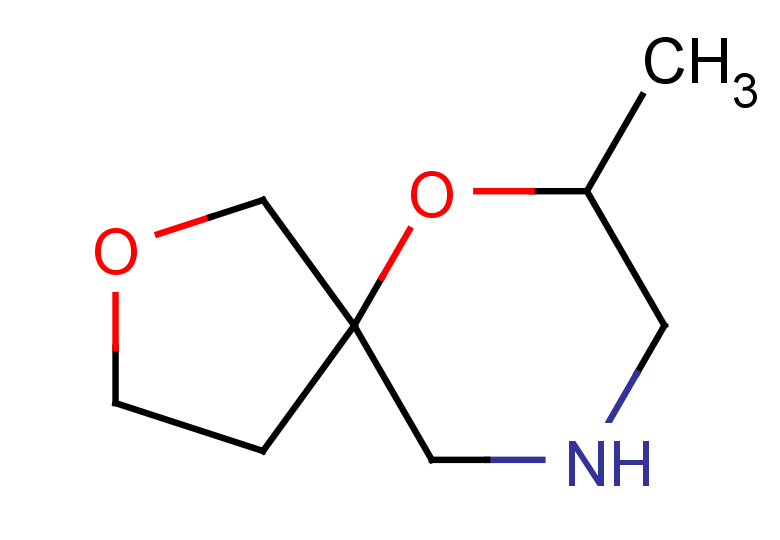 7-methyl-2,6-dioxa-9-azaspiro[4.5]decane, Mixture of diastereomers