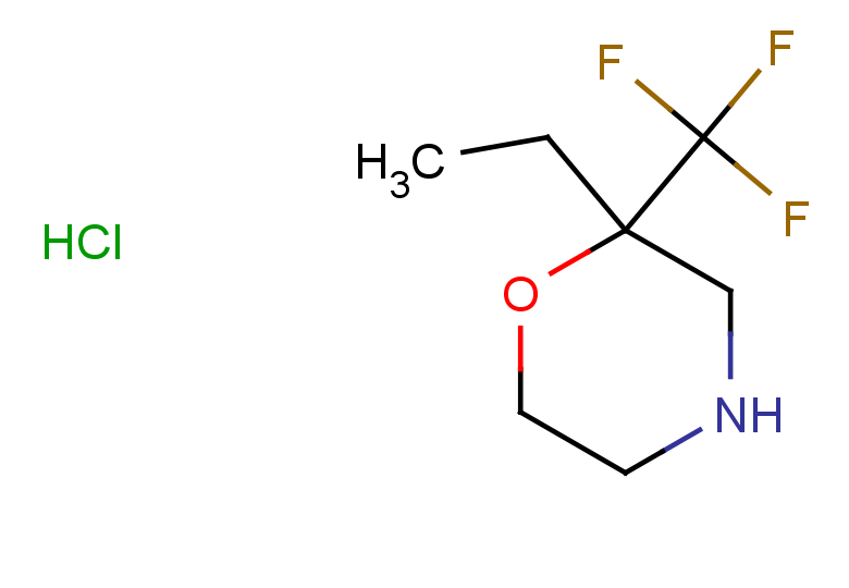 2-ethyl-2-(trifluoromethyl)morpholine hydrochloride