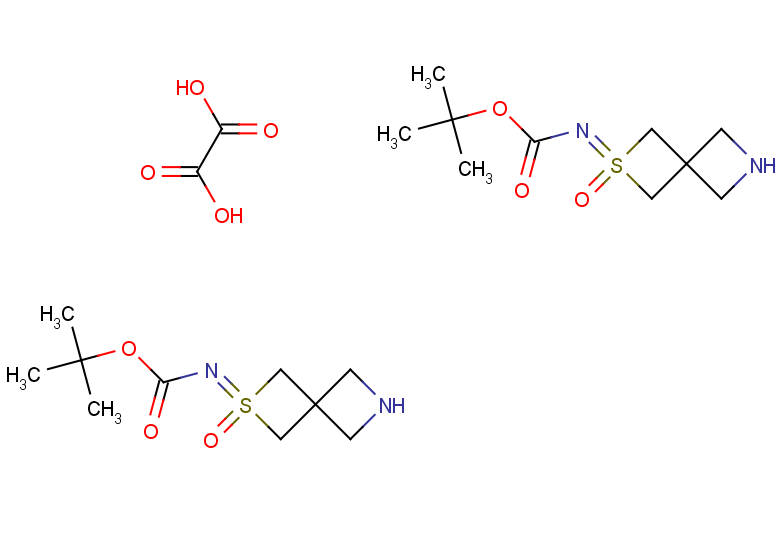 oxalic acid, bis(tert-butyl N-{2-oxo-2lambda6-thia-6-azaspiro[3.3]heptan-2-ylidene}carbamate)