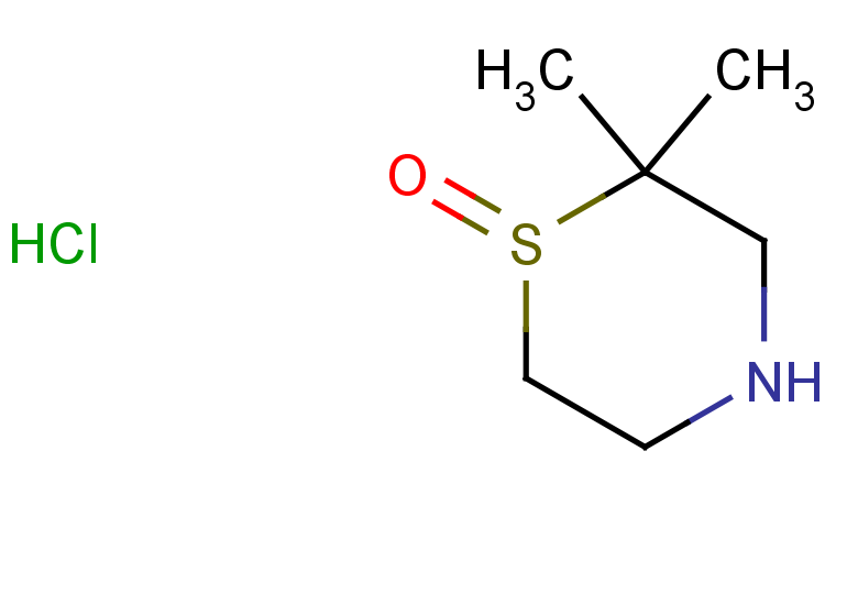 2,2-dimethyl-1lambda4-thiomorpholin-1-one hydrochloride