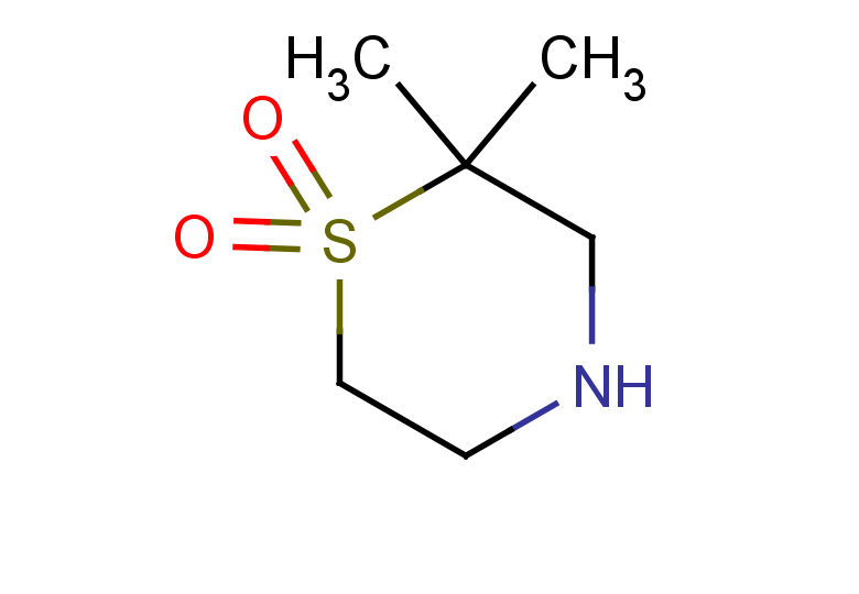 2,2-dimethyl-1-thiomorpholine-1,1-dione