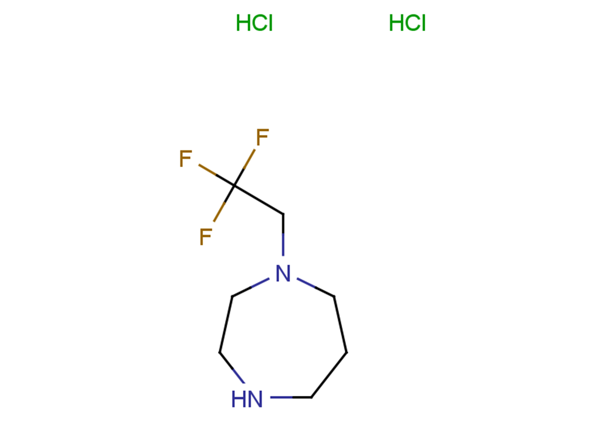 1-(2,2,2-trifluoroethyl)-1,4-diazepane dihydrochloride