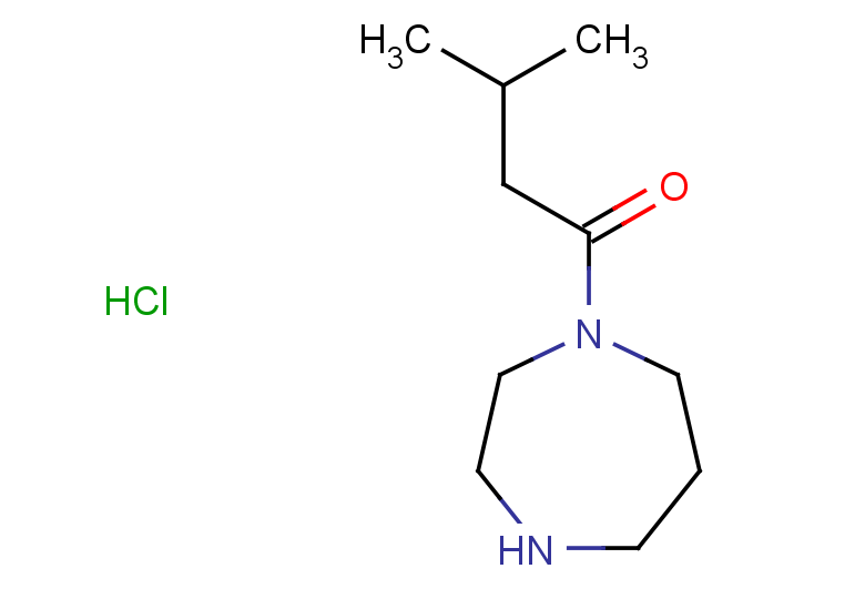 1-(1,4-diazepan-1-yl)-3-methylbutan-1-one hydrochloride