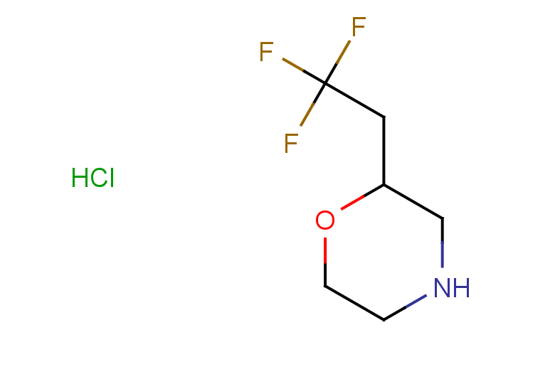2-(2,2,2-trifluoroethyl)morpholine hydrochloride