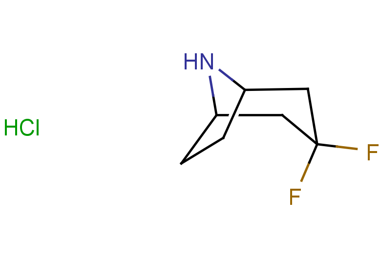3,3-difluoro-8-azabicyclo[3.2.1]octane hydrochloride