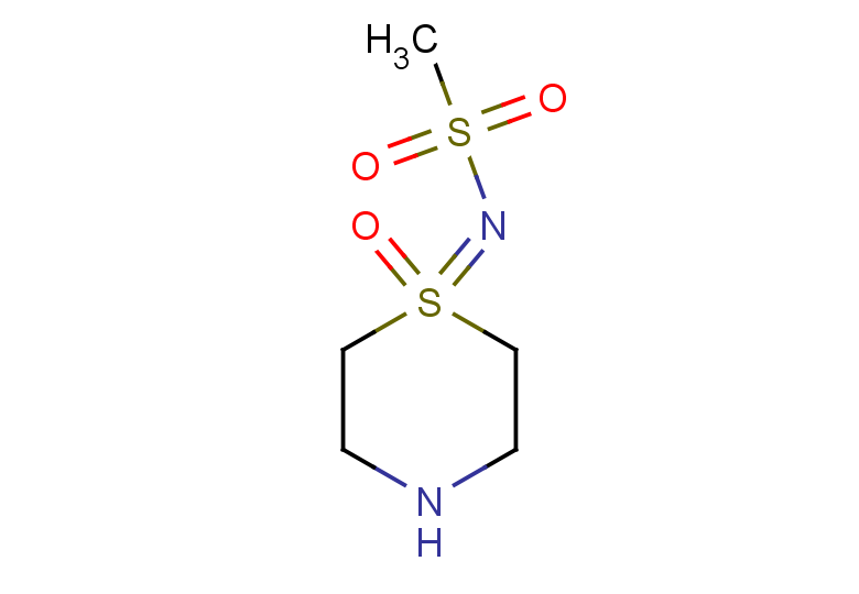 N-(1-oxo-1lambda6-thiomorpholin-1-ylidene)methanesulfonamide