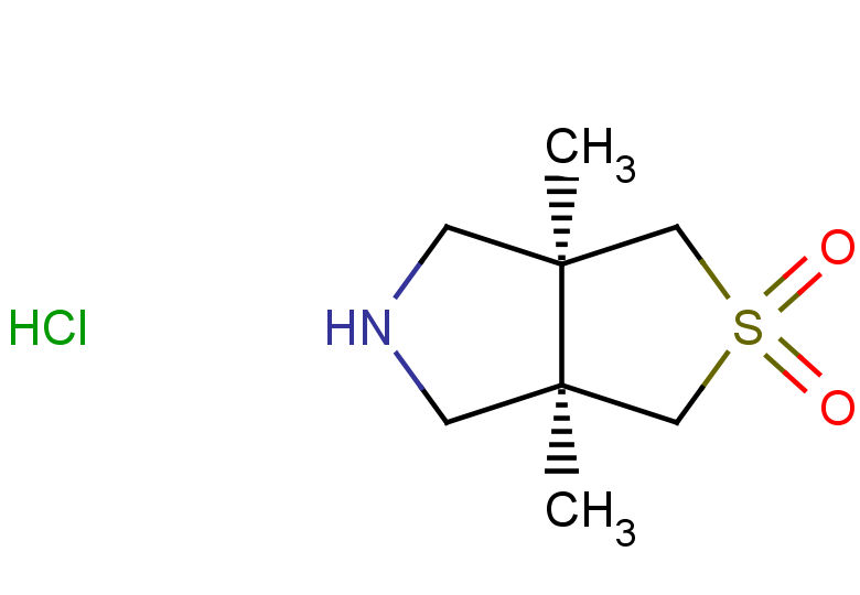 Rac-(3aR,6aS)-3a,6a-dimethyl-hexahydro-1H-2lambda6-thieno[3,4-c]pyrrole-2,2-dione hydrochloride