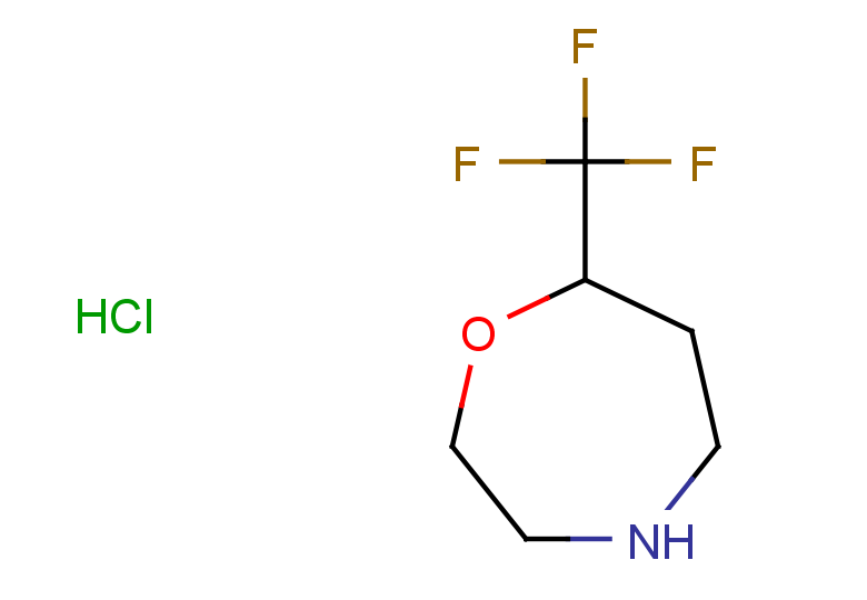 7-(trifluoromethyl)-1,4-oxazepane hydrochloride