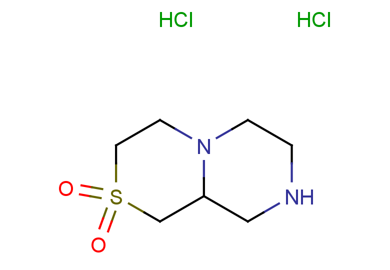 octahydro-2lambda6-piperazino[2,1-c]thiomorpholine-2,2-dione dihydrochloride