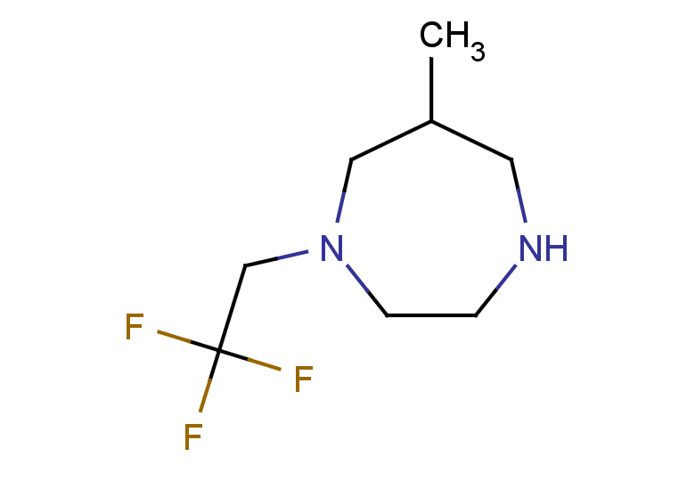 6-methyl-1-(2,2,2-trifluoroethyl)-1,4-diazepane