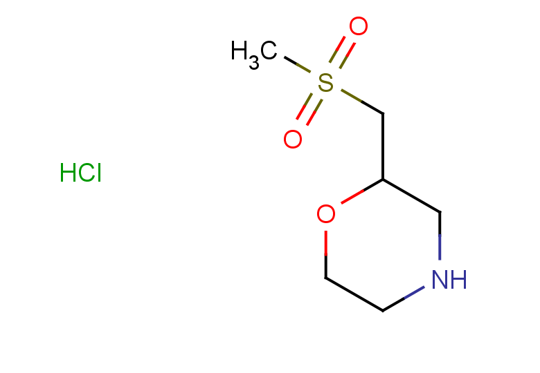 2-(methanesulfonylmethyl)morpholine hydrochloride