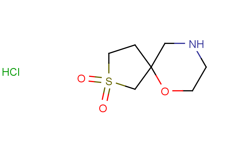 6-oxa-2lambda6-thia-9-azaspiro[4.5]decane-2,2-dione hydrochloride