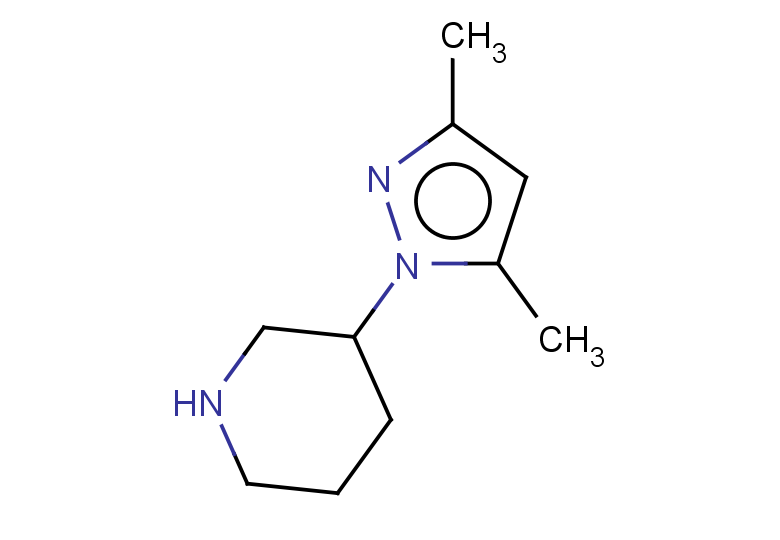 3-(3,5-dimethyl-1H-pyrazol-1-yl)piperidine