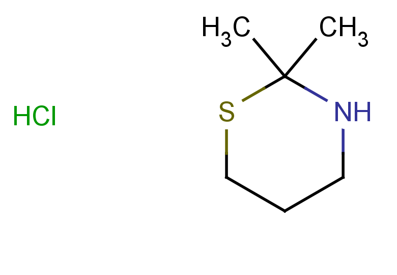 2,2-dimethyl-1,3-thiazinane hydrochloride