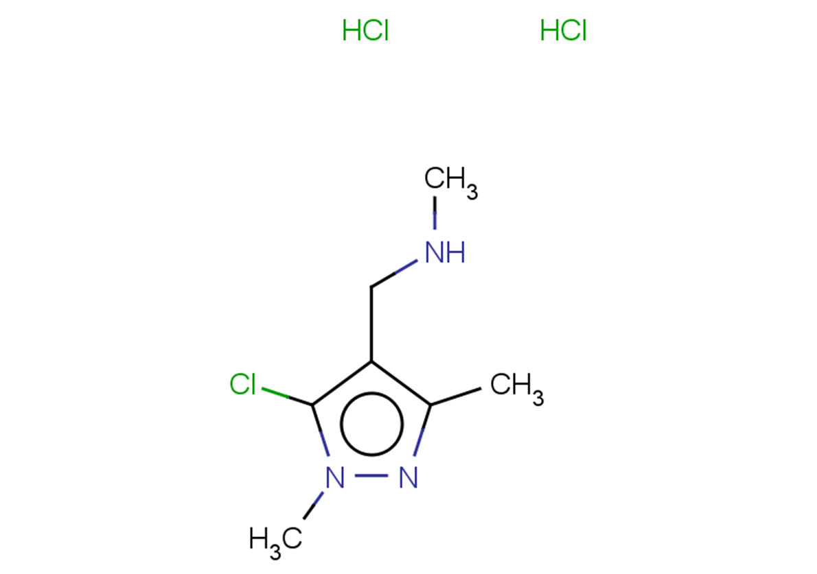 [(5-chloro-1,3-dimethyl-1H-pyrazol-4-yl)methyl](methyl)amine dihydrochloride