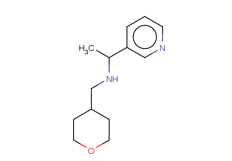 (oxan-4-ylmethyl)[1-(pyridin-3-yl)ethyl]amine