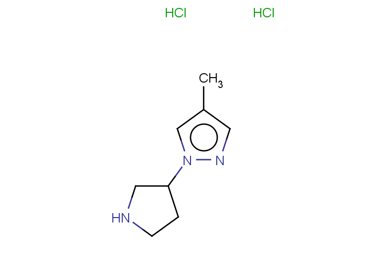 4-methyl-1-(pyrrolidin-3-yl)-1H-pyrazole dihydrochloride