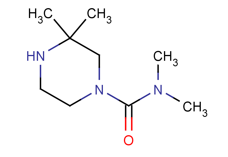 N,N,3,3-tetramethylpiperazine-1-carboxamide