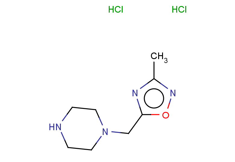 1-[(3-methyl-1,2,4-oxadiazol-5-yl)methyl]piperazine dihydrochloride