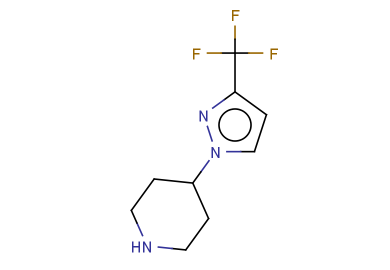 4-[3-(trifluoromethyl)-1H-pyrazol-1-yl]piperidine