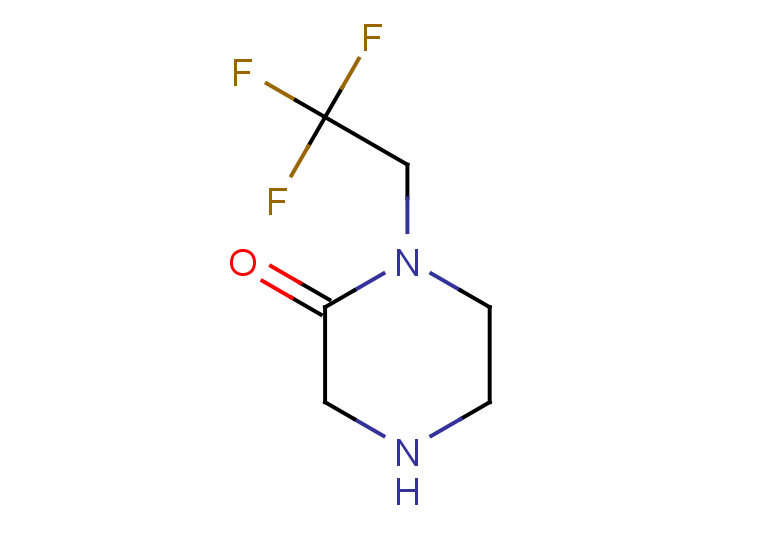 1-(2,2,2-trifluoroethyl)piperazin-2-one