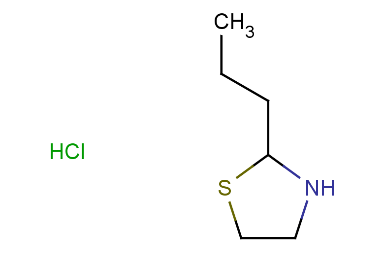 2-propyl-1,3-thiazolidine hydrochloride