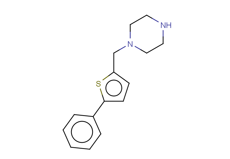 1-[(5-phenylthiophen-2-yl)methyl]piperazine