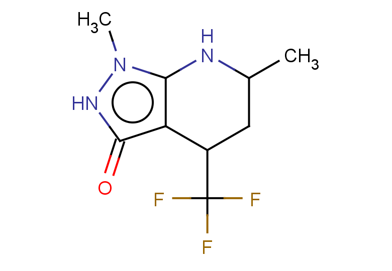 1,6-dimethyl-4-(trifluoromethyl)-1H,2H,3H,4H,5H,6H,7H-pyrazolo[3,4-b]pyridin-3-one