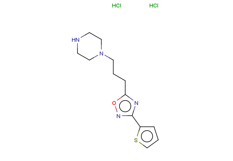 1-{3-[3-(thiophen-2-yl)-1,2,4-oxadiazol-5-yl]propyl}piperazine dihydrochloride