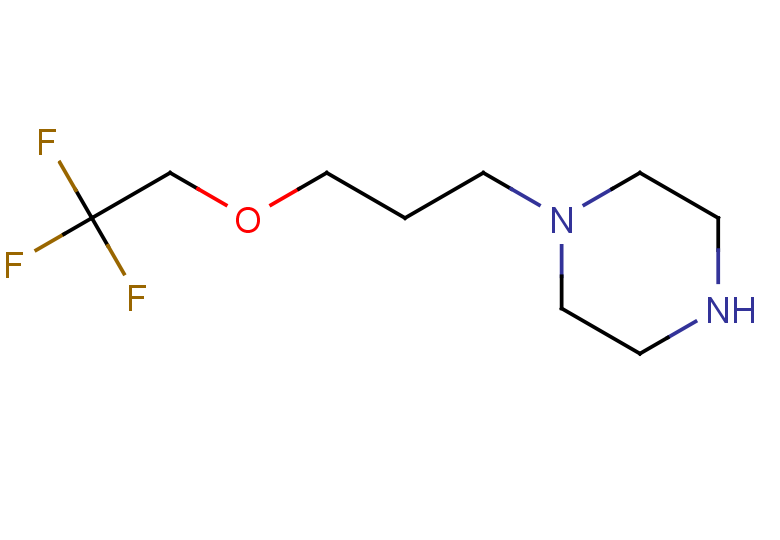 1-[3-(2,2,2-trifluoroethoxy)propyl]piperazine