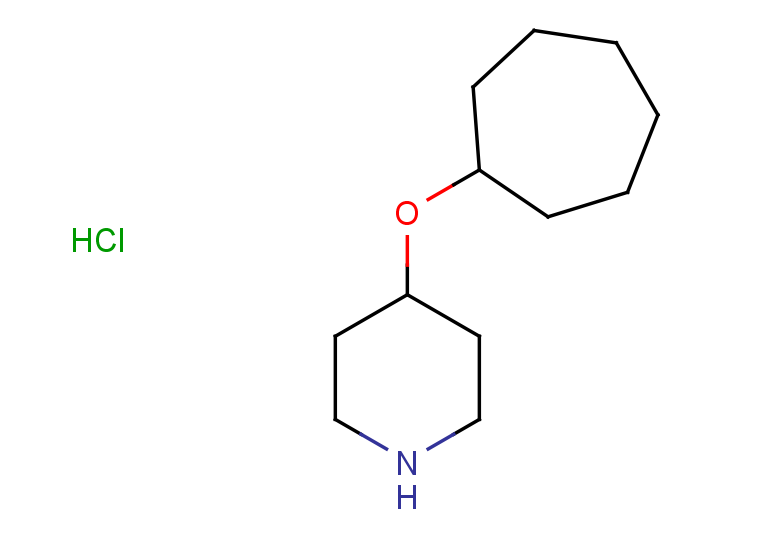 4-(cycloheptyloxy)piperidine hydrochloride