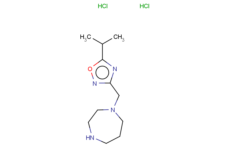 1-{[5-(propan-2-yl)-1,2,4-oxadiazol-3-yl]methyl}-1,4-diazepane dihydrochloride