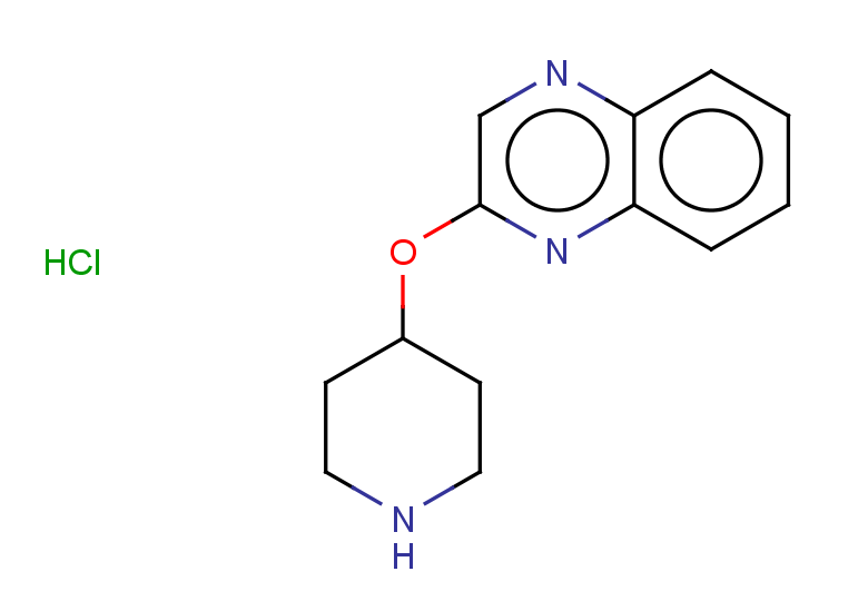 2-(piperidin-4-yloxy)quinoxaline hydrochloride