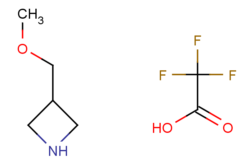 3-(methoxymethyl)azetidine, trifluoroacetic acid