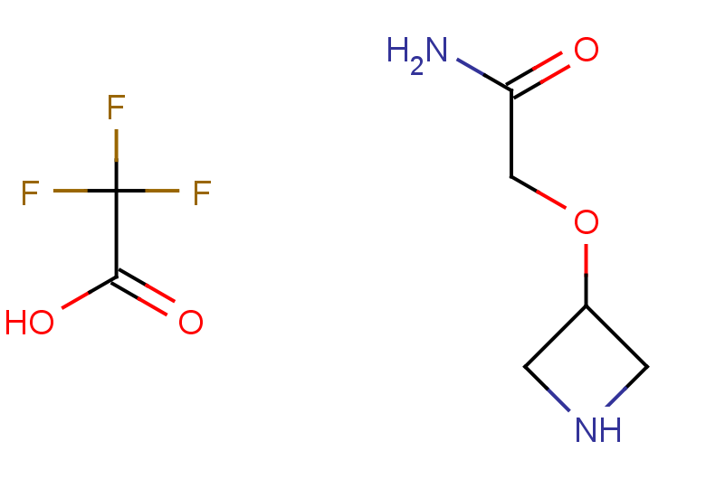 2-(azetidin-3-yloxy)acetamide, trifluoroacetic acid
